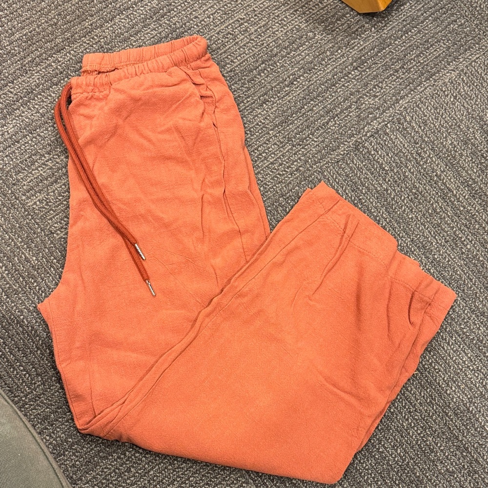 Women's Stylish Rust Trousers
